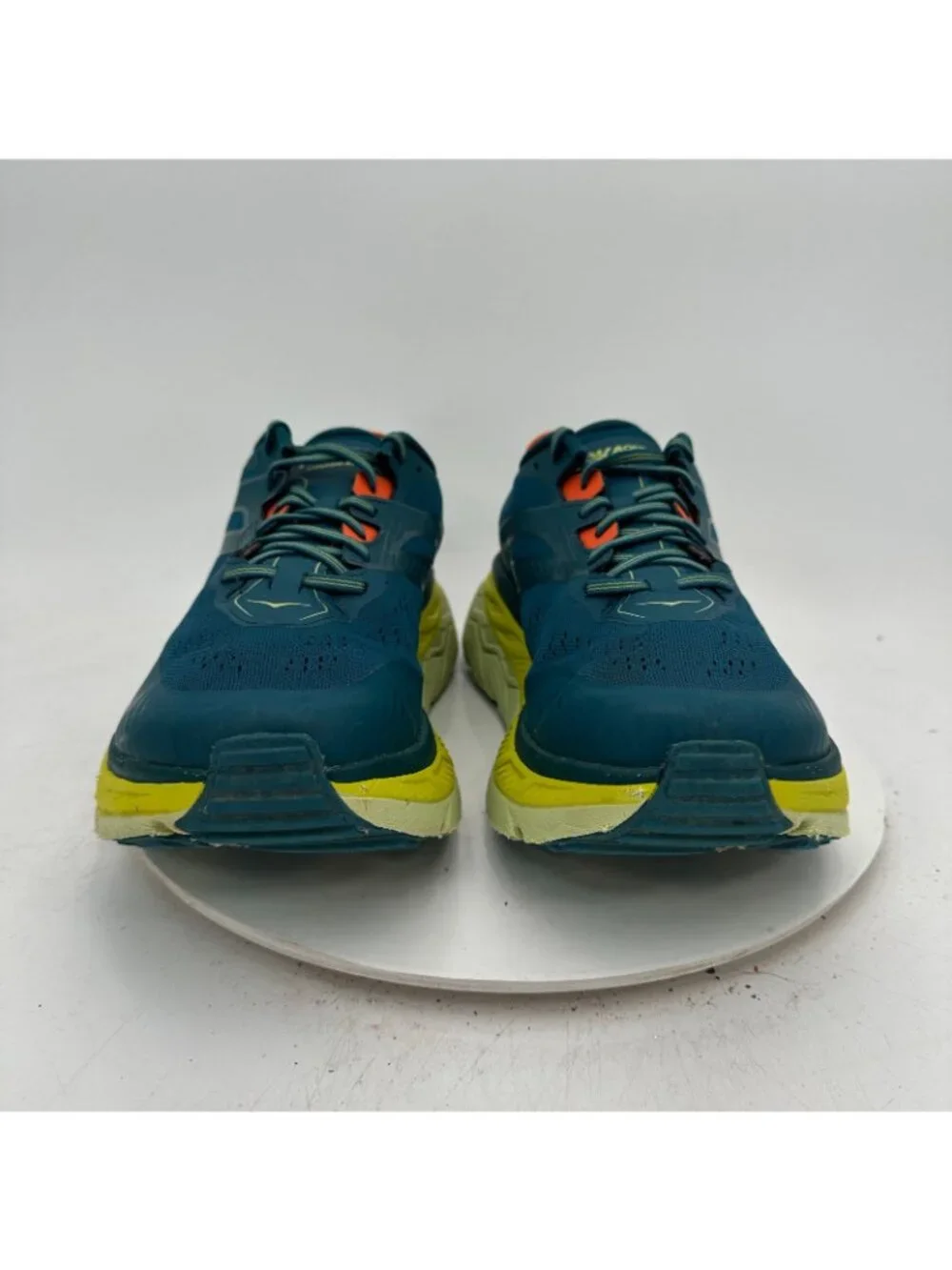 Hoka One One Stinson ATR 6 Men Size 12 1110506 BCBT Blue Coral Butterfly Shoes